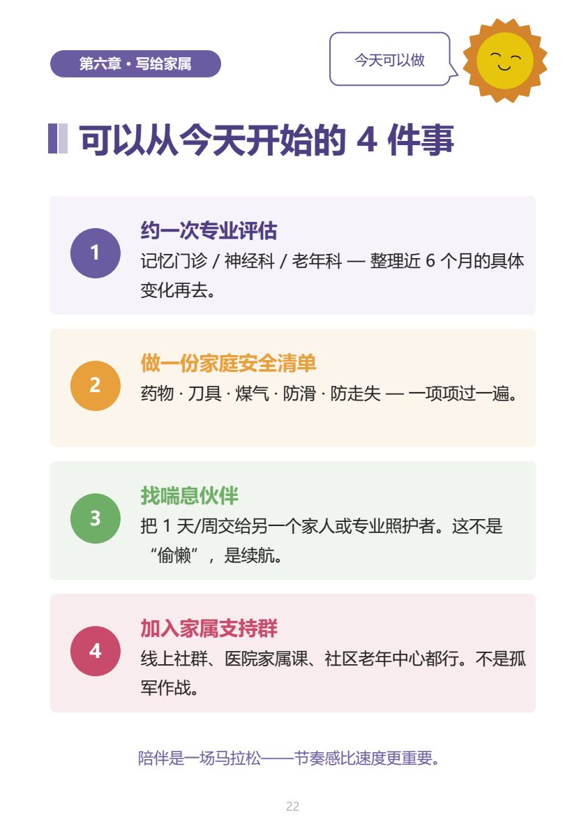 认知障碍家属手册 第21页